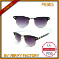 F5903 Metal and Plastic Mixed Frame Sunglasses